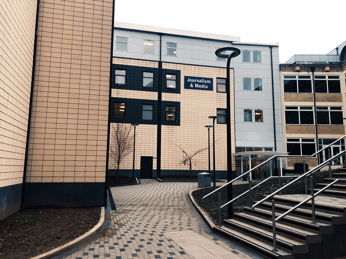 University of Huddersfield Journalism and Media Building