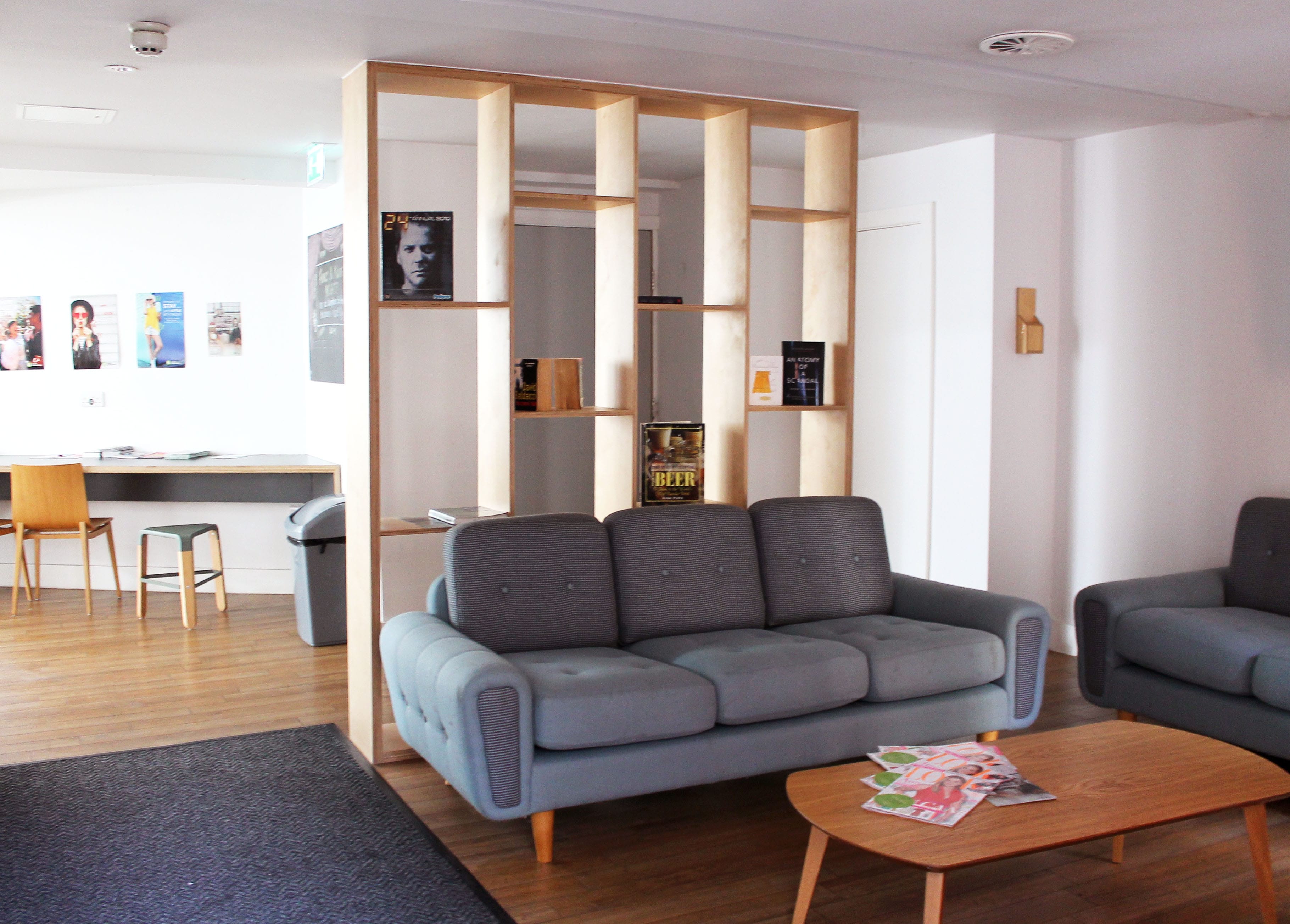 Student Living Room in halls