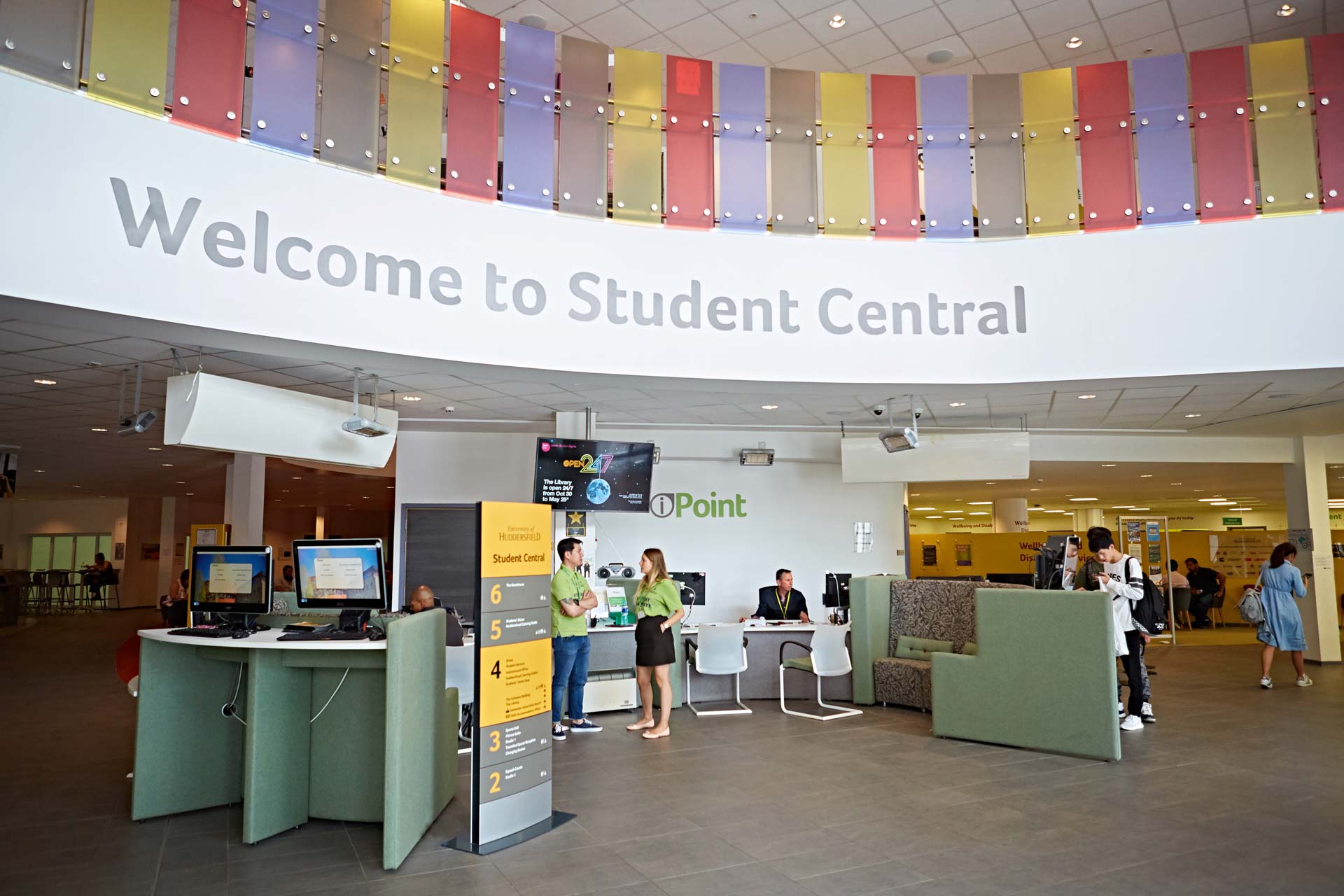 A image of the Ipoint area based in Welcome to Student Central