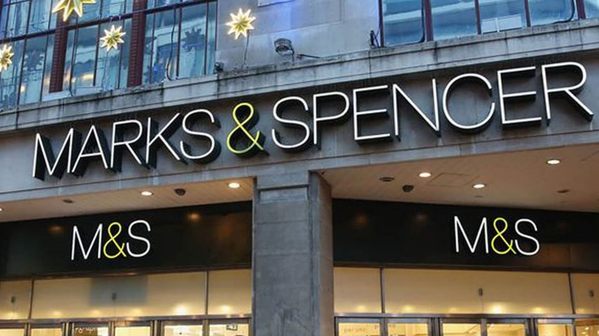 Marks and Spencer shop front