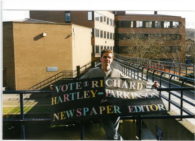 Student campaign for newspaper editor