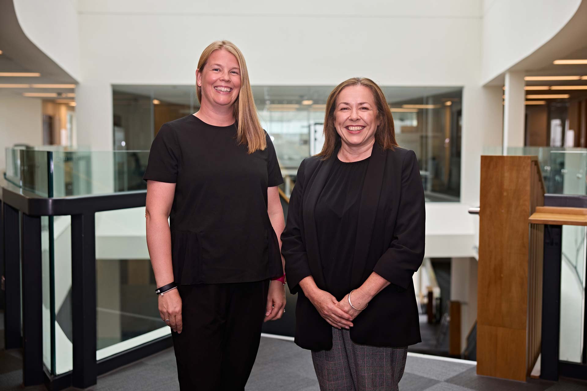 Team photo of Keeley Hutton and Lisa Hall