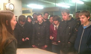 Sources students at the York Cold War Bunker