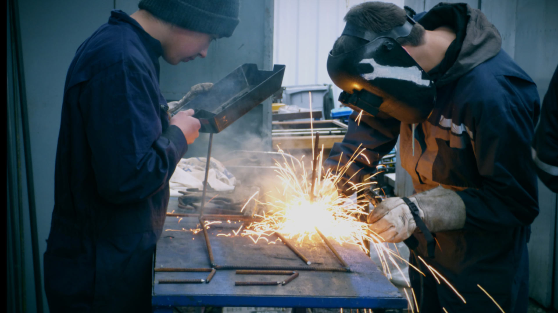 Apprentice welders