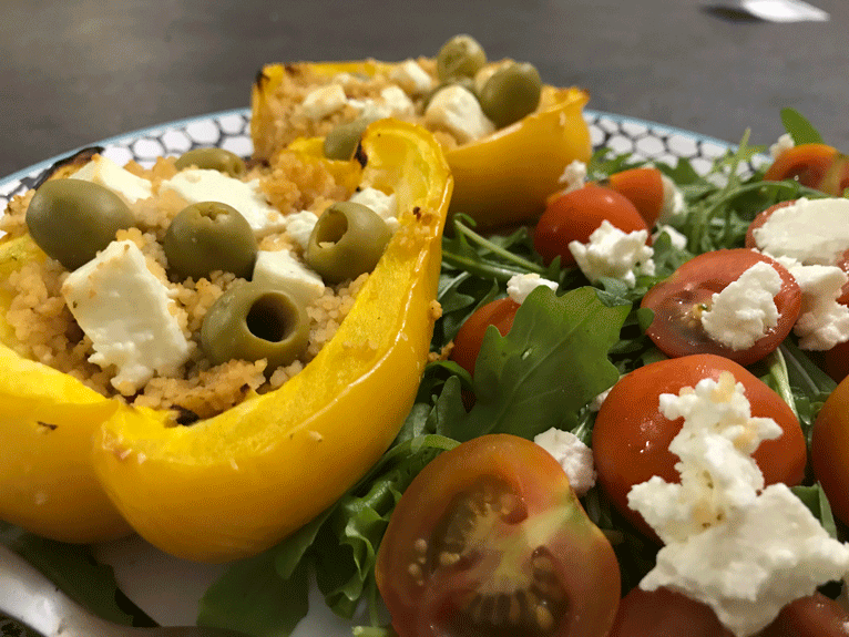 Stuffed peppers - Easy healthy meals blog