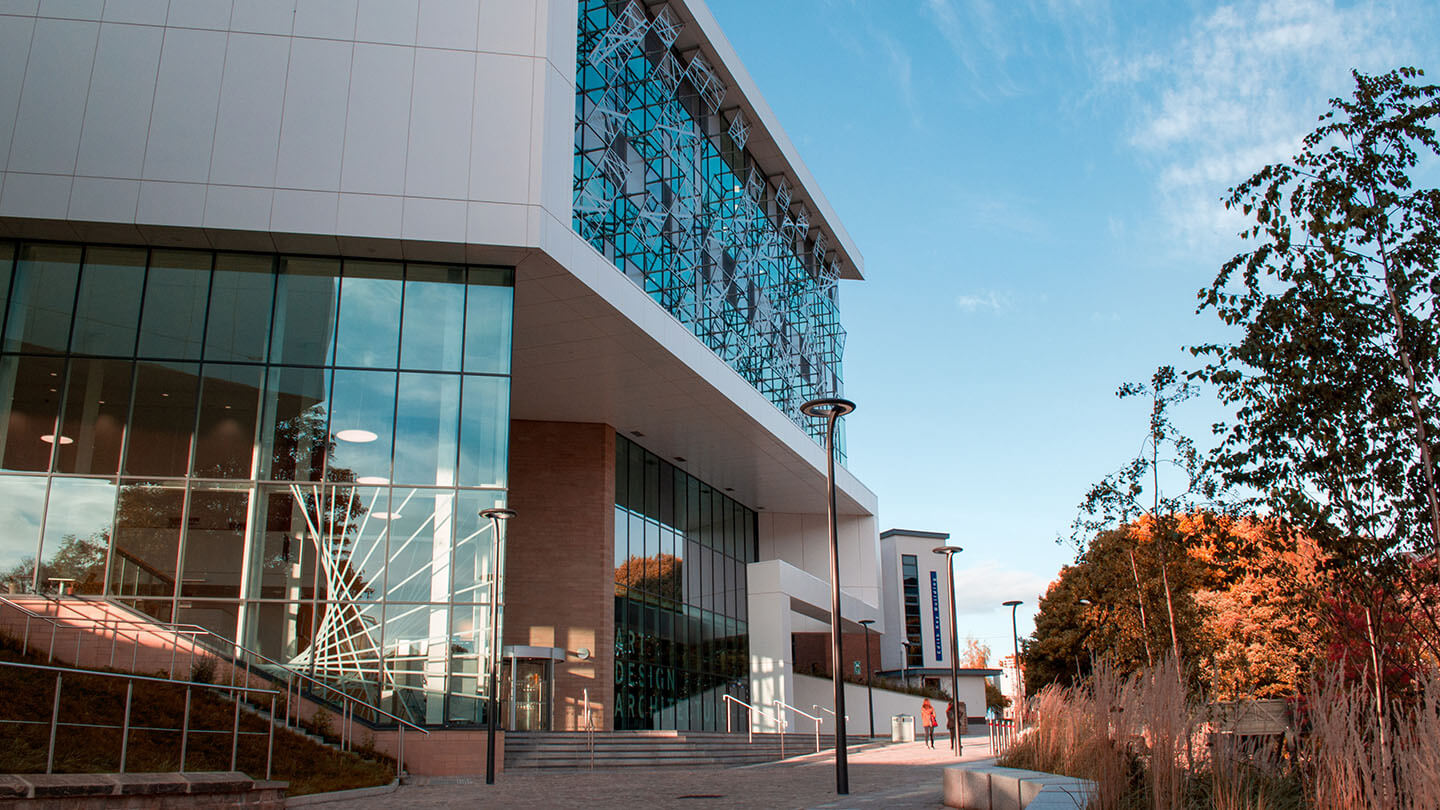 Side view of Barbara Hepworth Building