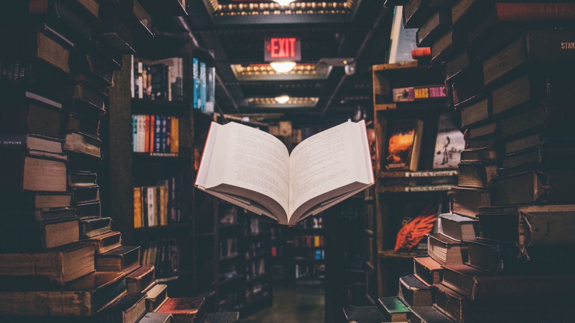 Photo of a library. Photo by Jaredd Craig on Unsplash