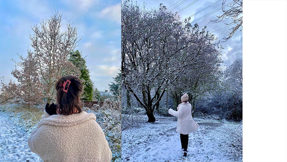 Rameesha in winter
