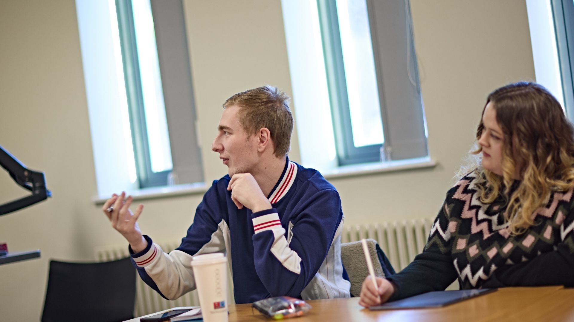 Trainee Teachers in an English class