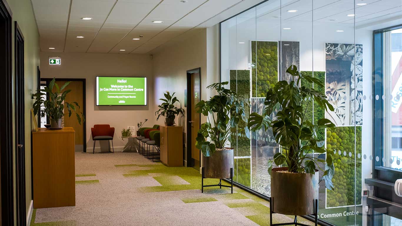 Jo Cox More in Common Building-Counselling area