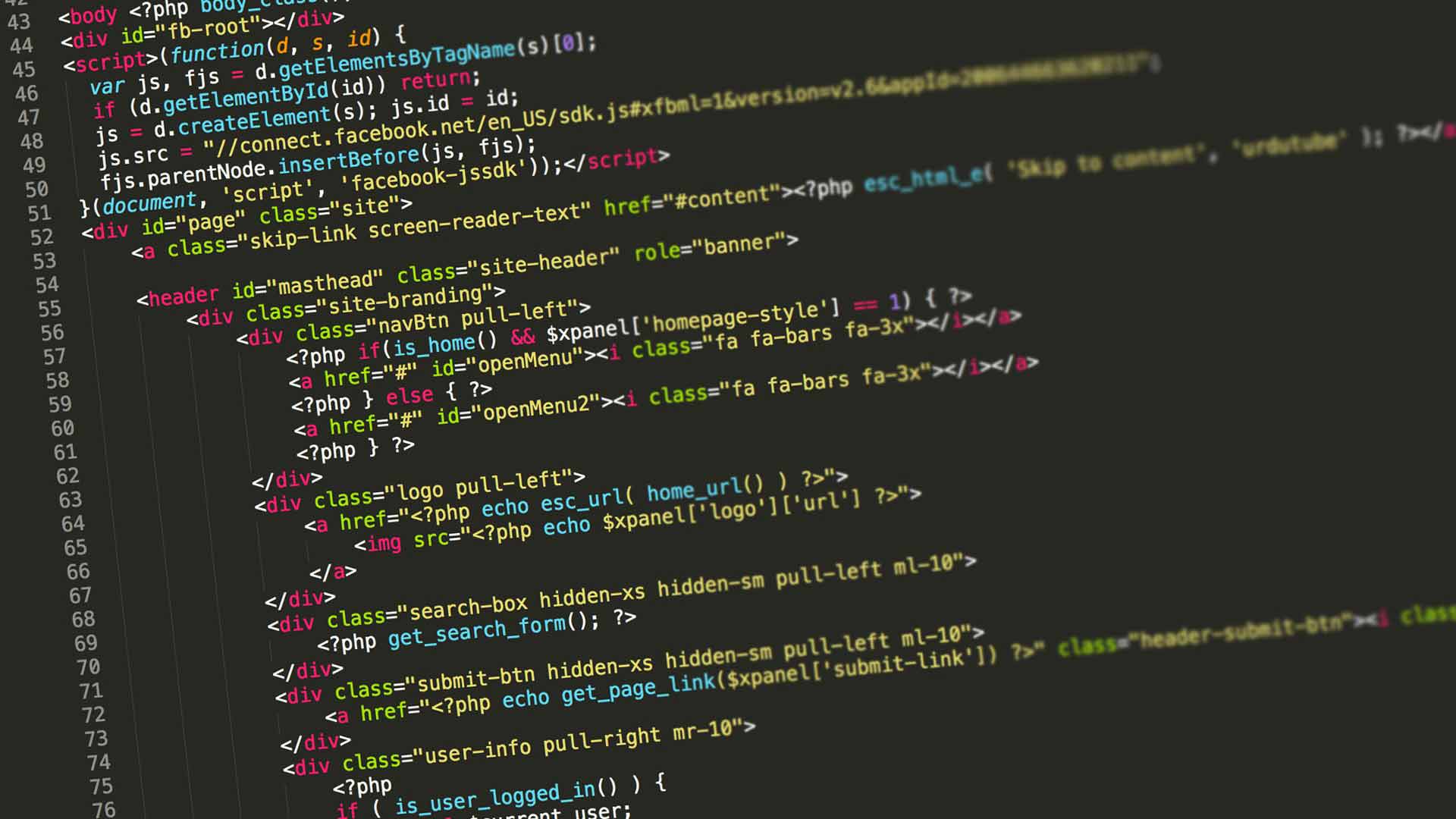 code for the webteam blog header image