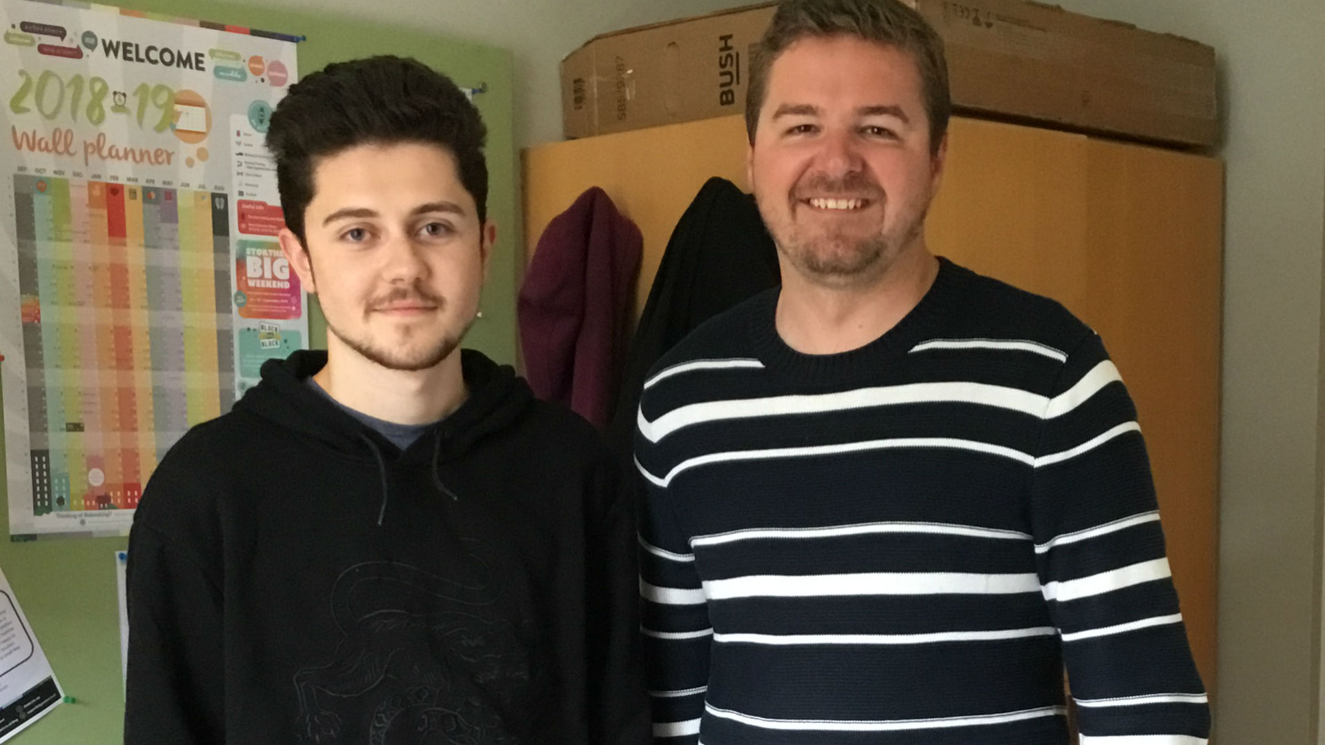 Richard Hartley Parkinson and Liam